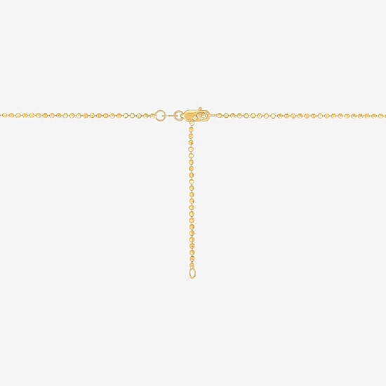 Limited Quantities! Womens 14K Gold 18 Inch Bead Chain Necklace