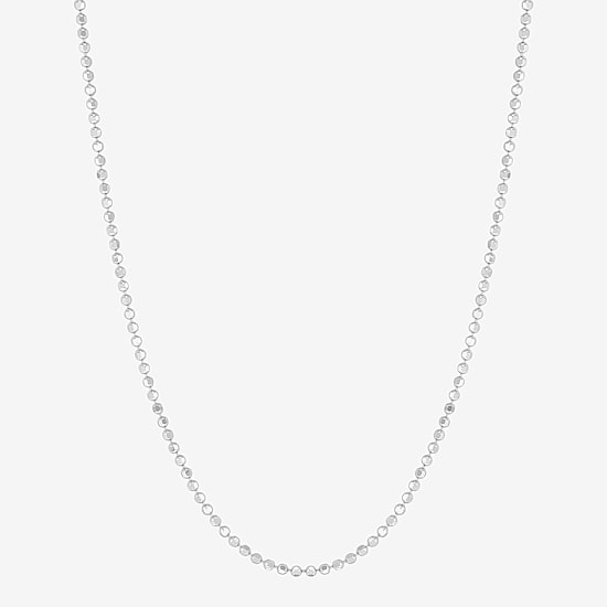 Limited Quantities! Womens 14K Gold 18 Inch Bead Chain Necklace