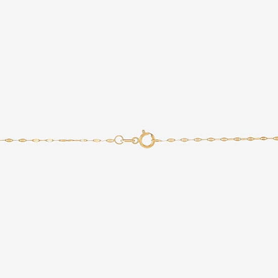 Limited Quantities! Womens 10K Gold 18 Inch Fashion Chain Necklace