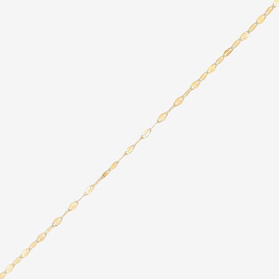 Limited Quantities! Womens 10K Gold 18 Inch Fashion Chain Necklace