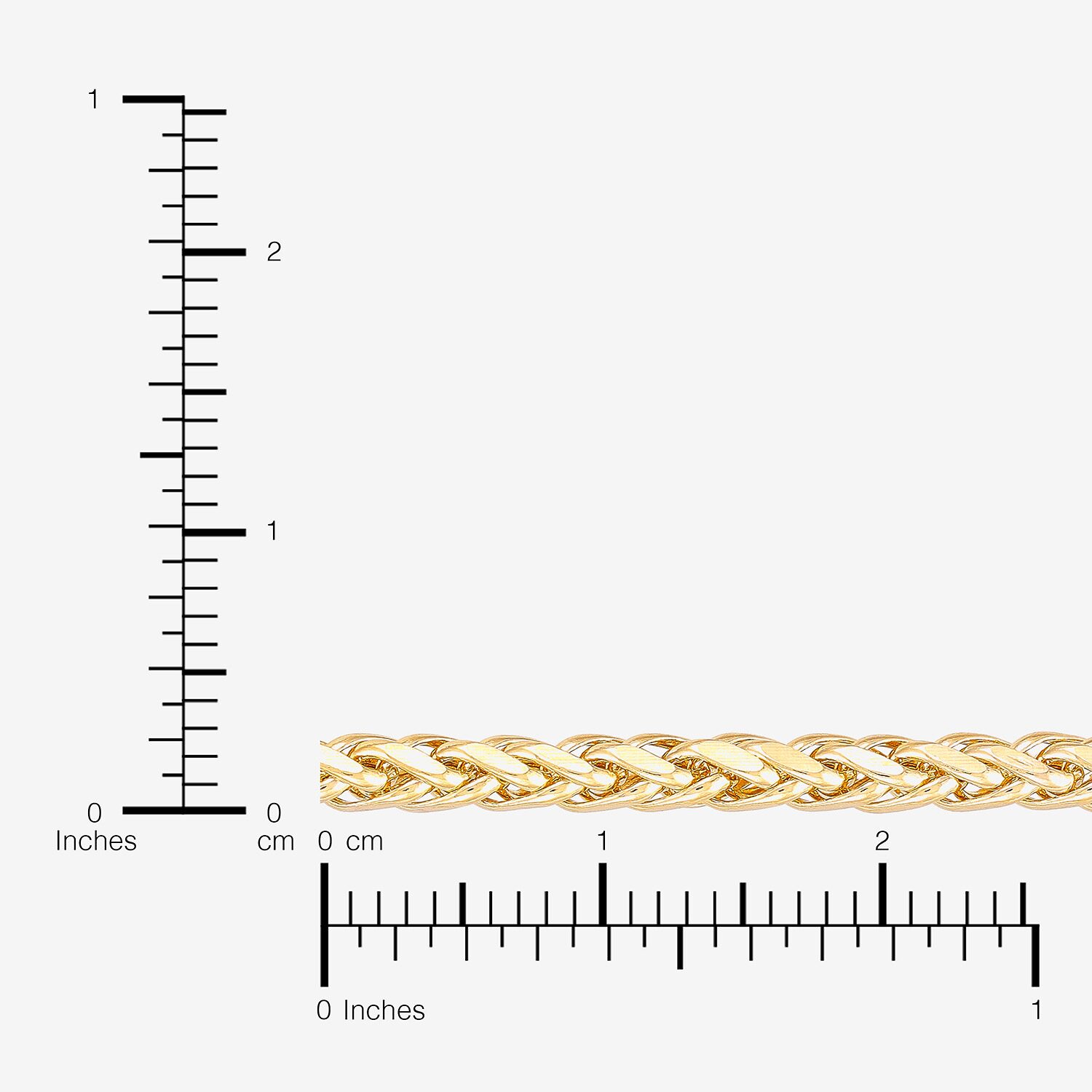 Limited Quantities! Womens 14K Gold Inch Hollow Link Chain Bracelet
