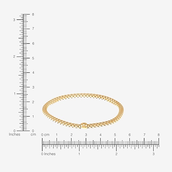 Limited Quantities! Womens 14K Gold 7.25 Inch Hollow Popcorn Chain Bracelet