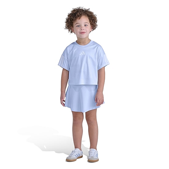 adidas Little Girls 2-pc. Skort Set