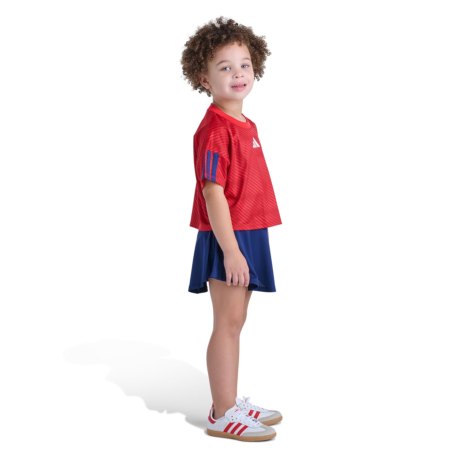adidas Little Girls 2-pc. Skort Set