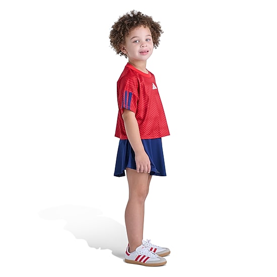 adidas Little Girls 2-pc. Skort Set