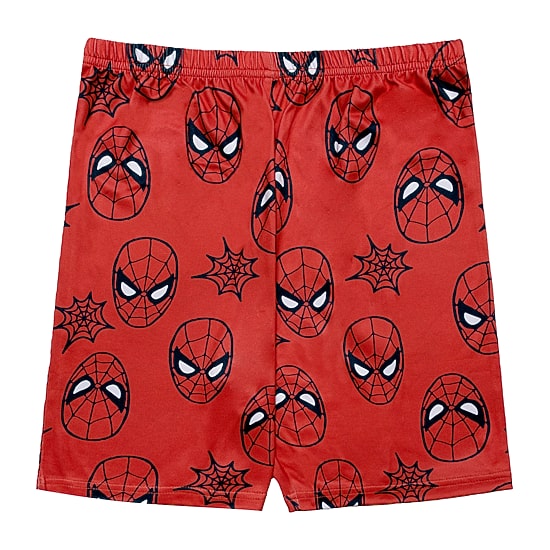Disney Collection Boys Marvel Spiderman Short Sleeve 2-pc. Pajama Set