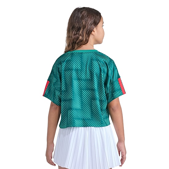 adidas Big Kid Girls Split Crew Neck Short Sleeve Jersey