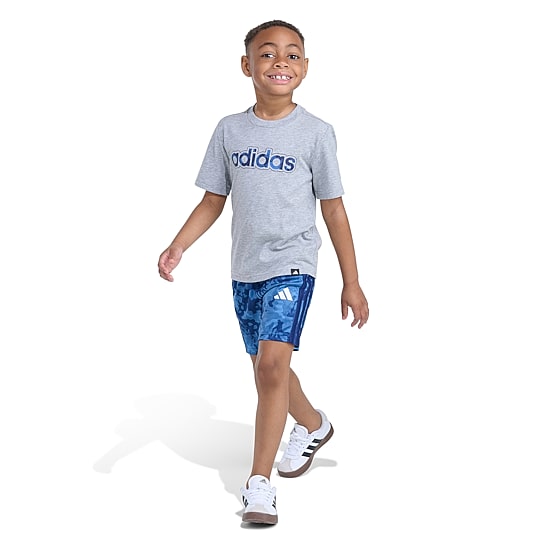 adidas Little Boys Jersey 2-pc. Short Set