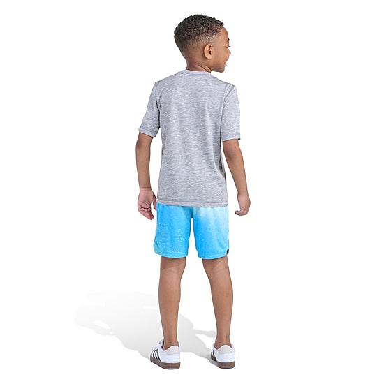 adidas Little Boys Jersey 2-pc. Short Set