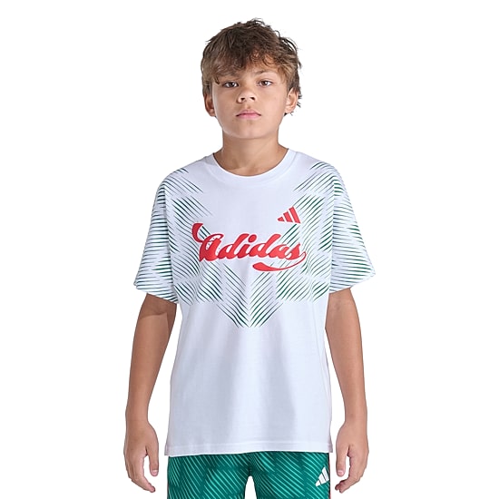 adidas Big Kid Boys Crew Neck Short Sleeve Loose Fit Graphic T-Shirt