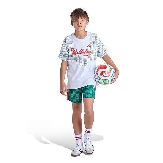 adidas Big Kid Boys Crew Neck Short Sleeve Loose Fit Graphic T-Shirt