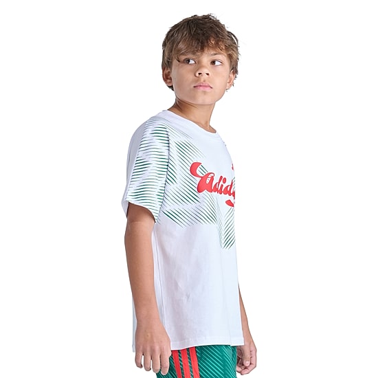 adidas Big Kid Boys Crew Neck Short Sleeve Loose Fit Graphic T-Shirt