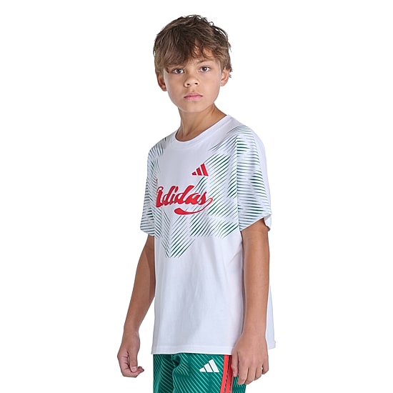 adidas Big Kid Boys Crew Neck Short Sleeve Loose Fit Graphic T-Shirt