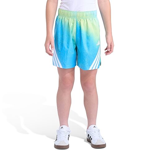 adidas Big Kid Boys Mid Rise Pull-On Short, Medium (10-12), Blue