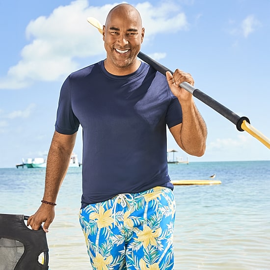 St. John's Bay Swim Shirt