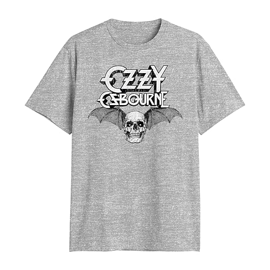 Ozzy Ozbourne Mens Crew Neck Short Sleeve Classic Fit Big and Tall Graphic T-Shirt