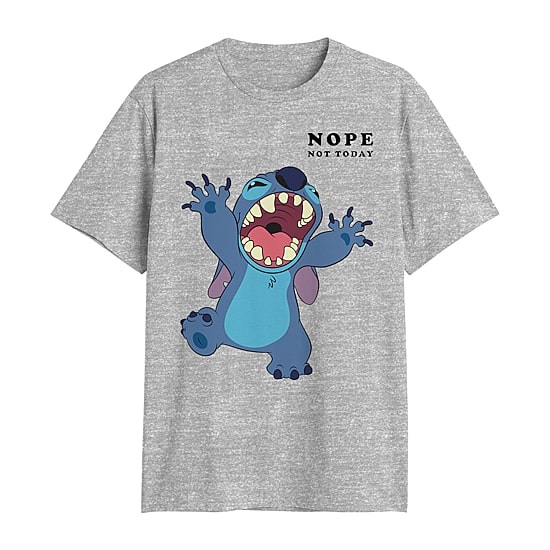 Lilo & Stitch Mens Crew Neck Short Sleeve Classic Fit Big and Tall Graphic T-Shirt