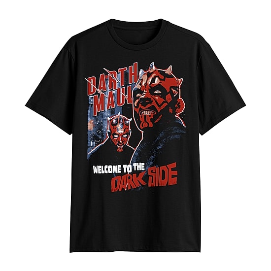 Mens Crew Neck Short Sleeve Classic Fit Star Wars Big and Tall Graphic T-Shirt