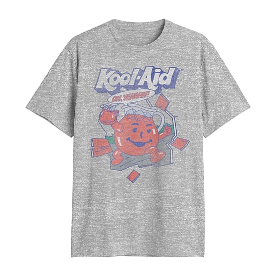 Novelty Mens Crew Neck Short Sleeve Classic Fit Big and Tall Graphic T-Shirt
