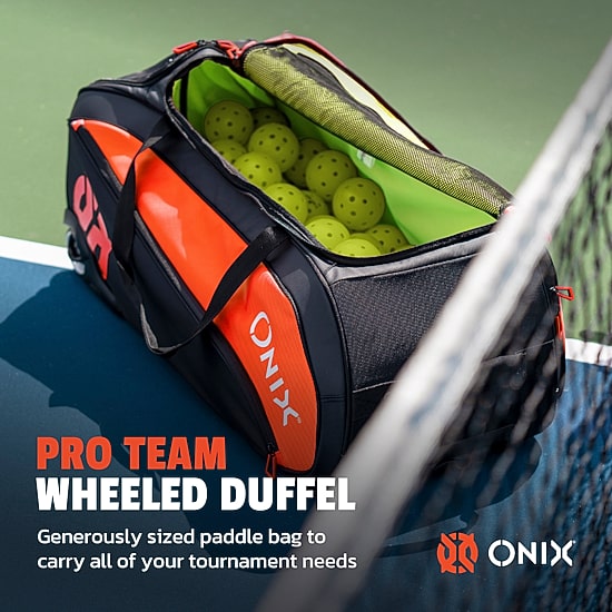 ONIX™ Pickleball Wheeled Duffle Bag Sports Bag