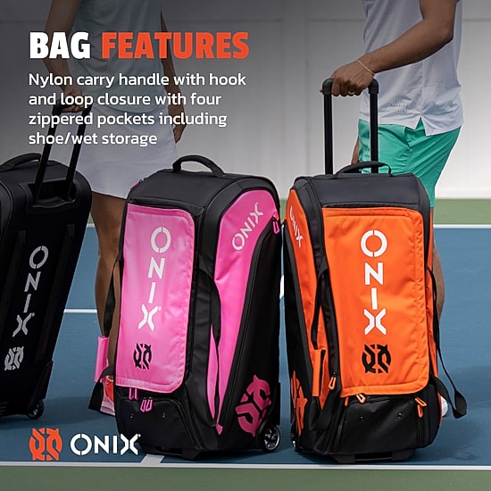 ONIX™ Pickleball Wheeled Duffle Bag Sports Bag