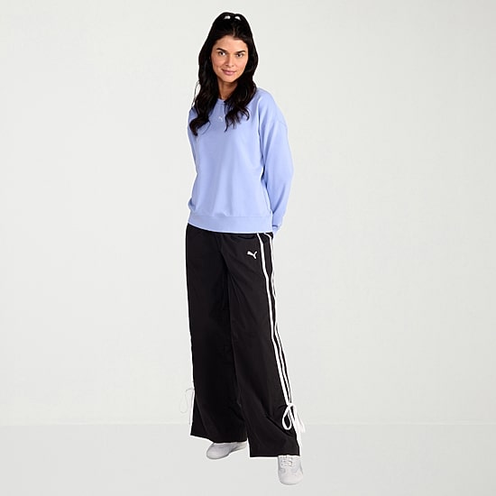 PUMA Womens Crew Neck Long Sleeve Sweatshirt