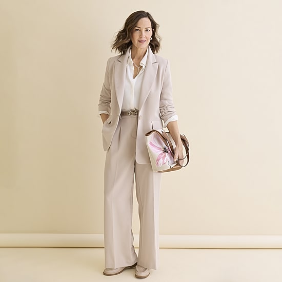 Liz Claiborne Womens Relaxed Fit Blazer