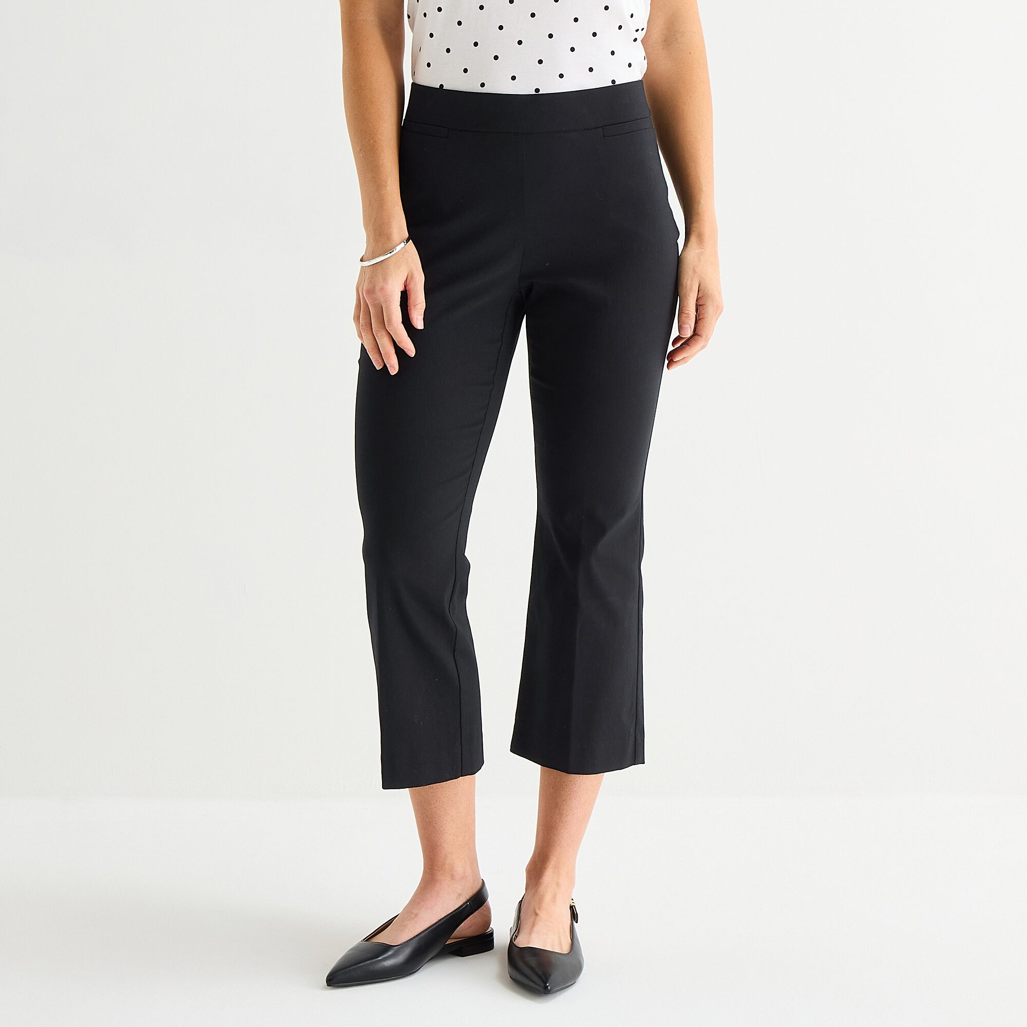 Liz Claiborne Lisa Womens Tall Flare Capri Pant