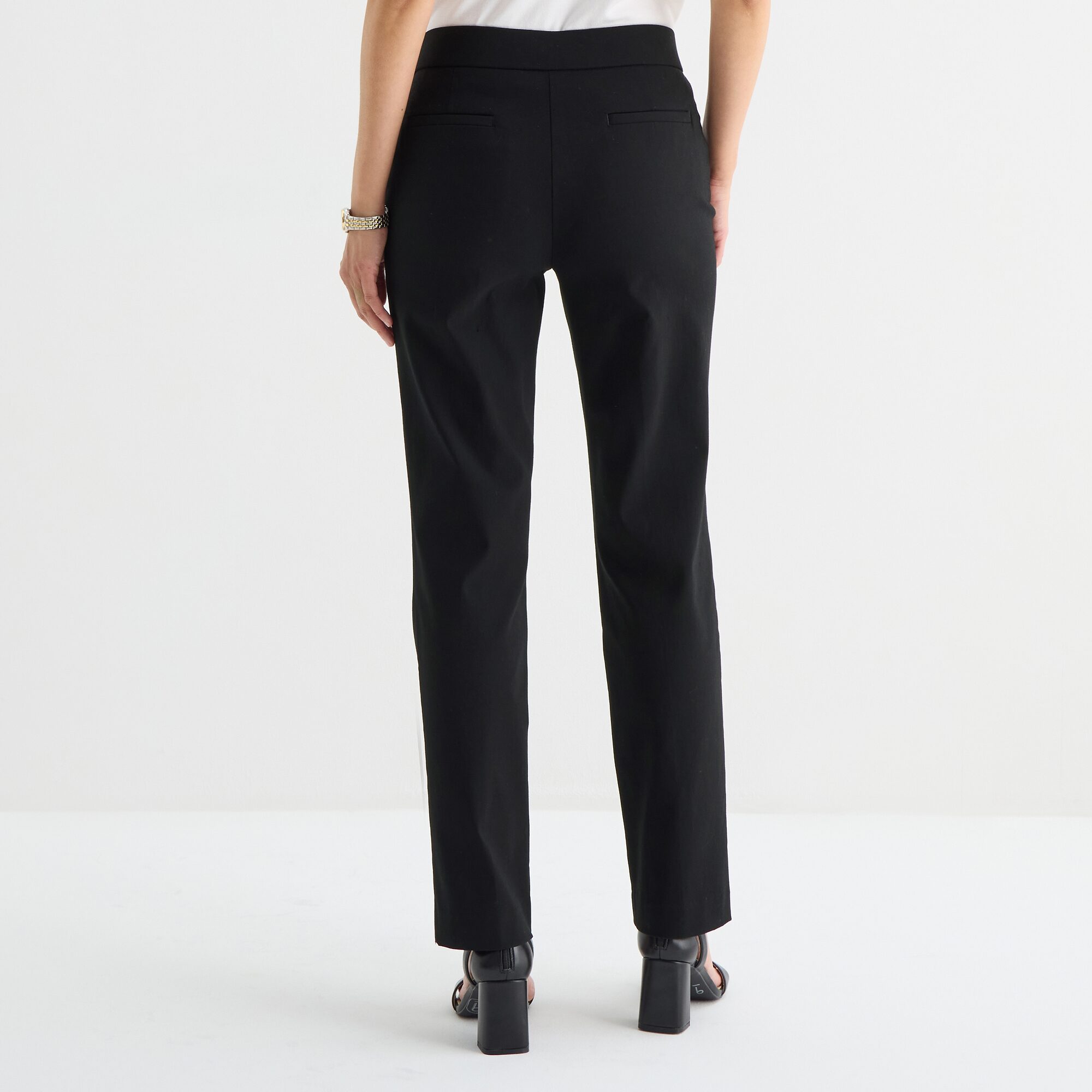 Liz Claiborne Lisa Womens Tall Straight Pull-On Pant