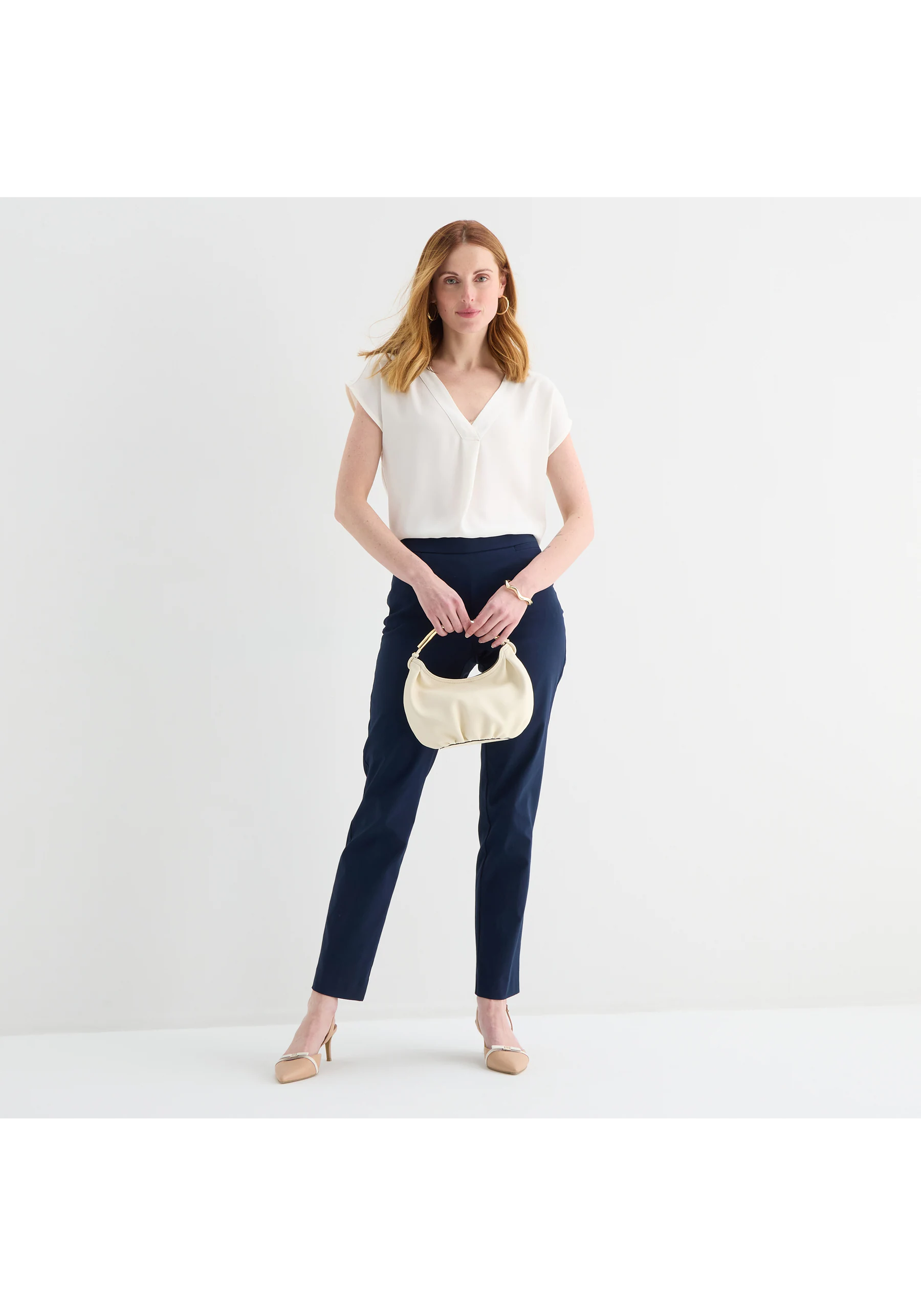 Liz Claiborne Lisa Womens Tall Straight Pull-On Pant by JCPenney