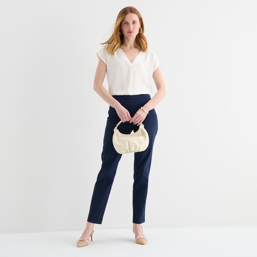 Liz Claiborne Lisa Womens Tall Straight Pull-On Pant by JCPenney