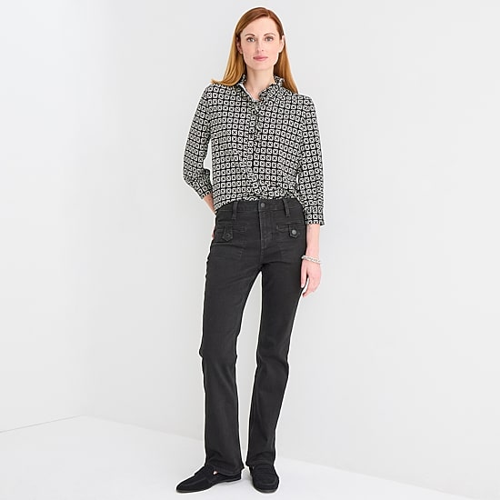 Liz Claiborne Lana Womens Tall High Rise Bootcut Jean