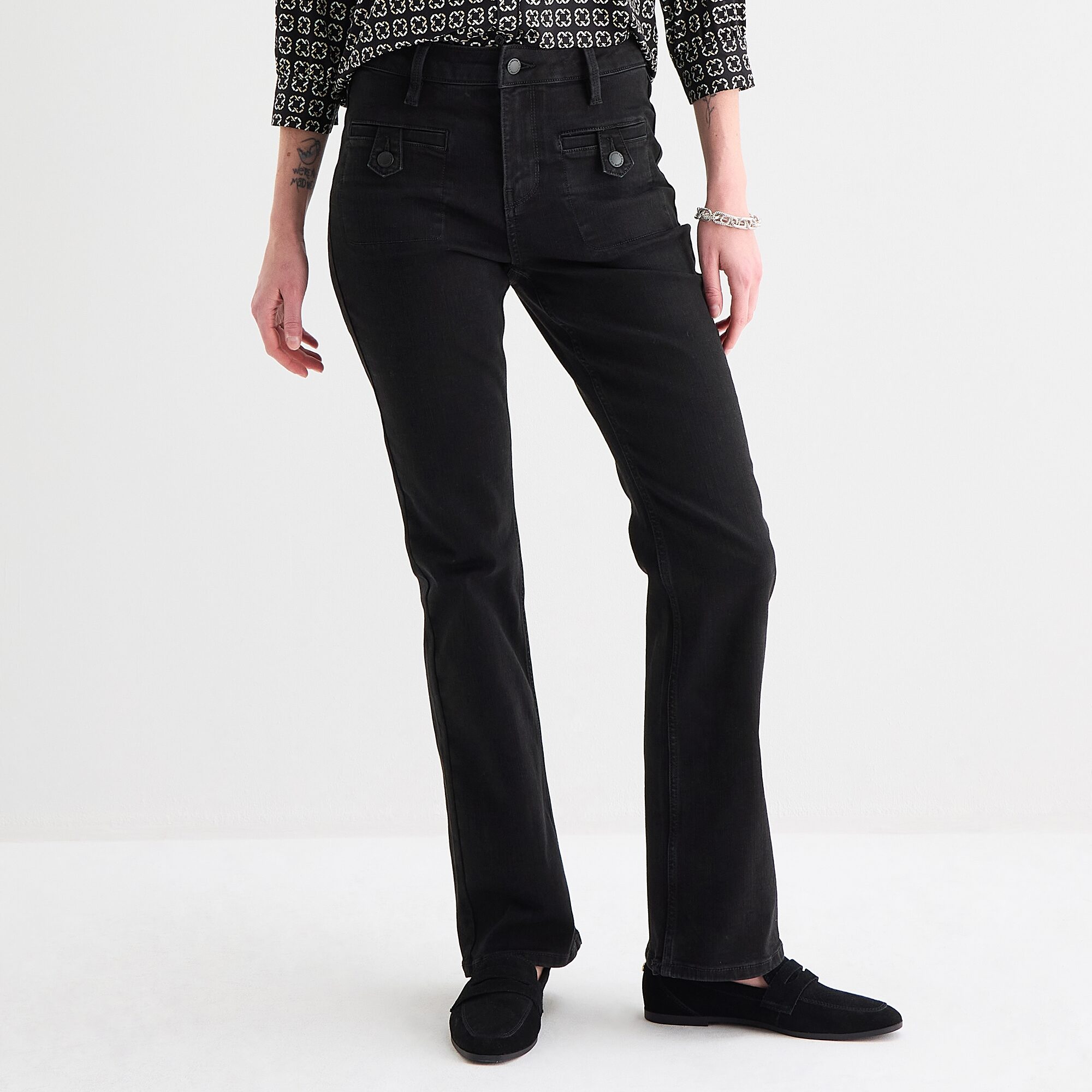 Liz Claiborne Lana Womens High Rise Bootcut Jean
