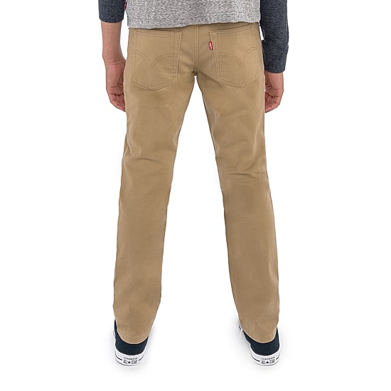 Levi's® Sueded Big Kid Boys Adjustable Waist 511™ Slim Fit Pant