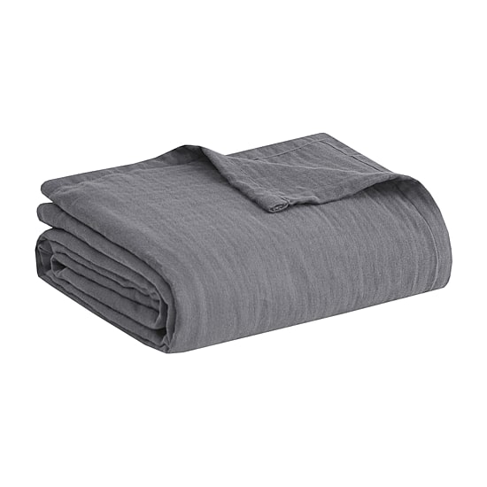 Madison Park Gauze 100% Cotton Lightweight Blanket