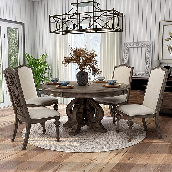 Furniture of America™ Maud Dining And Kitchen Collection 5-pc. Round Dining Set