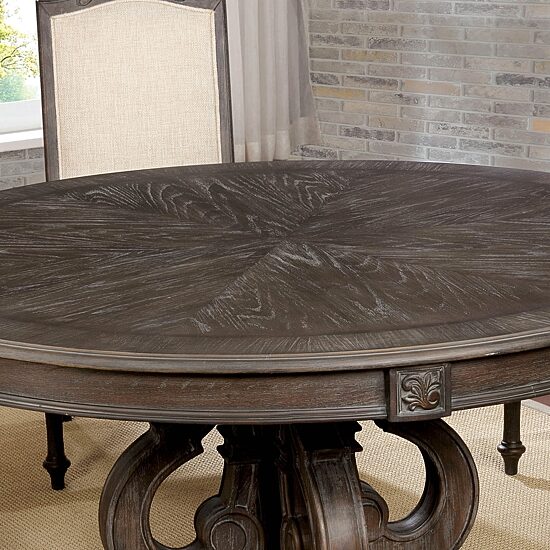Furniture of America™ Maud Dining And Kitchen Collection Round Wood-Top Dining Table