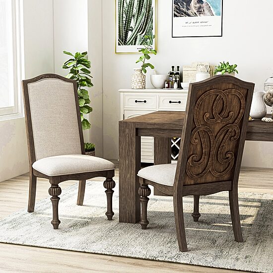 Furniture of America™ Maud Dining And Kitchen Collection 2-pc. Upholstered Dining Chair