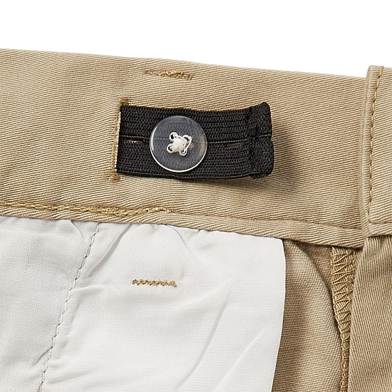 St. John's Bay Dexterity Mens 10" Adaptive Stretch Fabric Adjustable Features Easy-on + Easy-off Chino Short