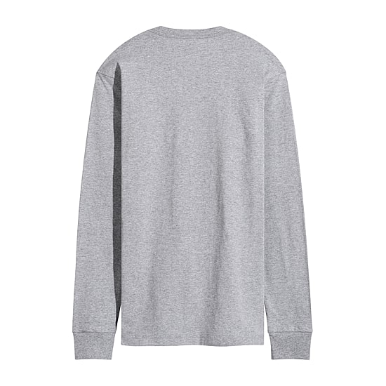 Mens Crew Neck Long Sleeve Mickey and Friends Valentine's Day T-Shirt