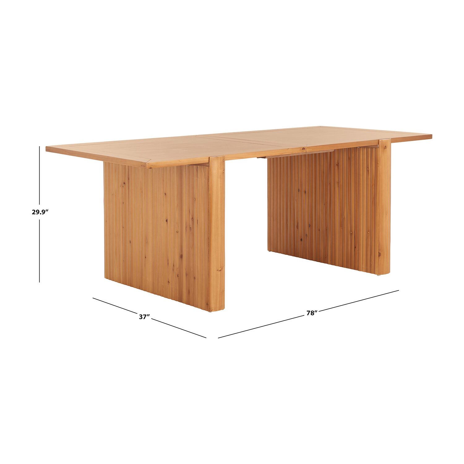 Safavieh Buckley Rectangular Wood-Top Dining Table