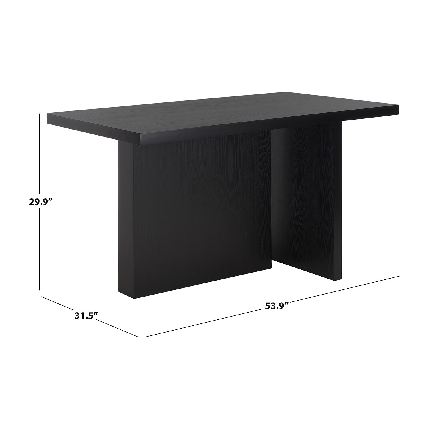Safavieh Assana Rectangular Wood-Top Dining Table