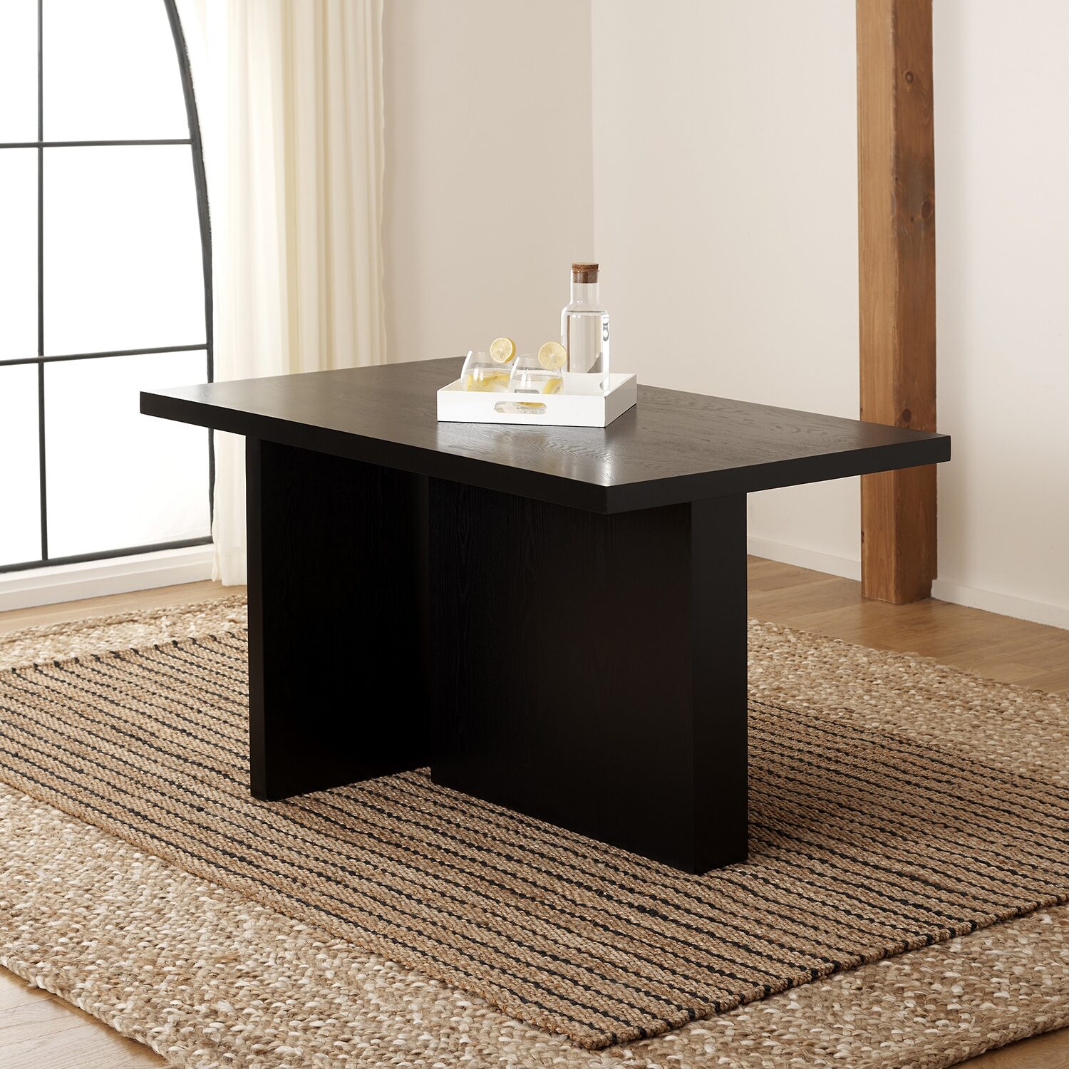 Safavieh Assana Rectangular Wood-Top Dining Table