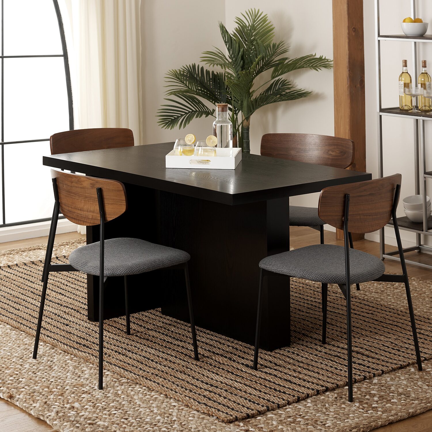 Safavieh Assana Rectangular Wood-Top Dining Table