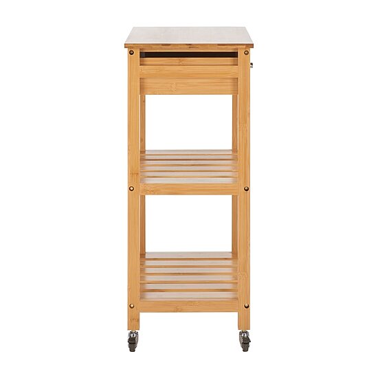 Safavieh Corteau Wood-Top Kitchen Cart