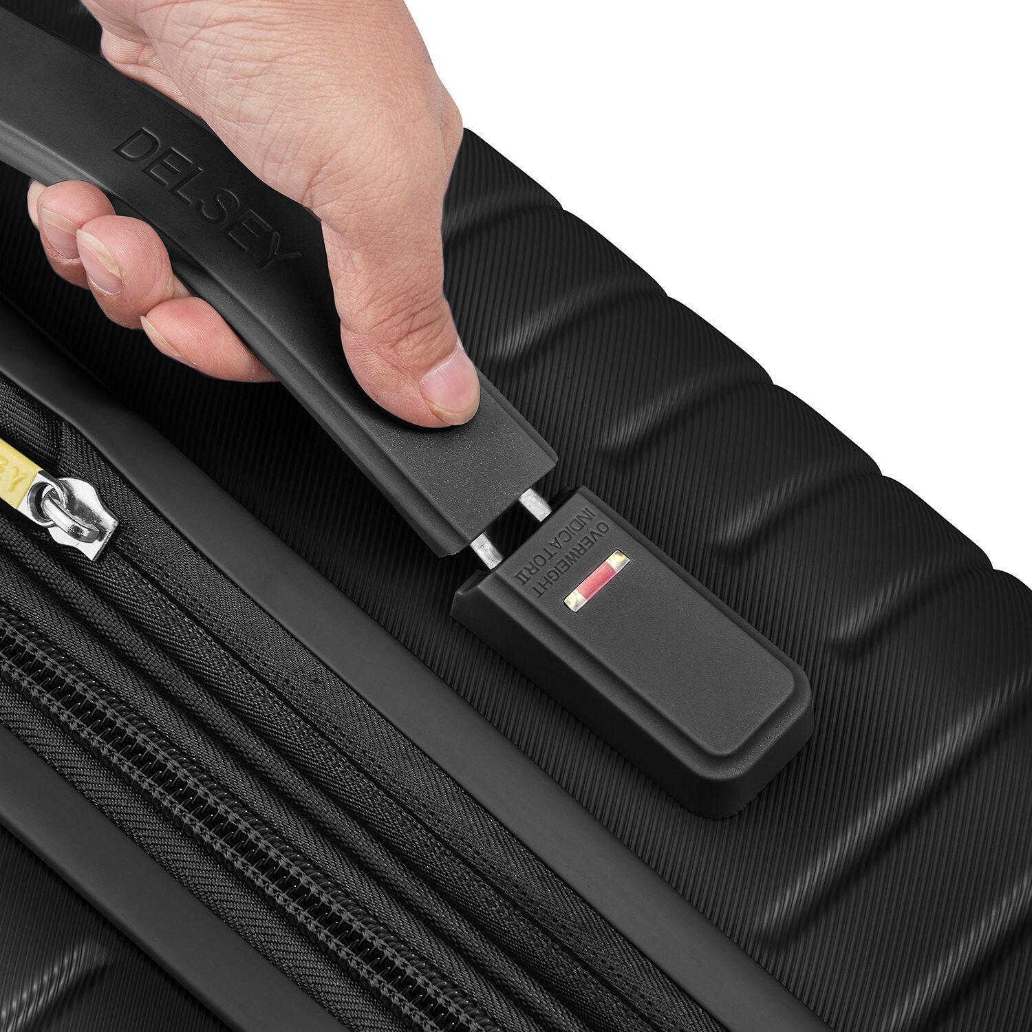 Delsey Paris Cruise 3.0 Inch Hardside Expandable Lightweight Checked Spinner Luggage