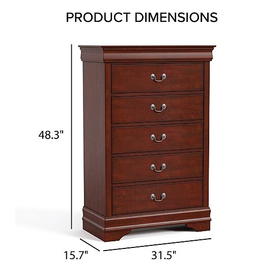 Furniture of America™ Burkhart 5-Drawer Chest