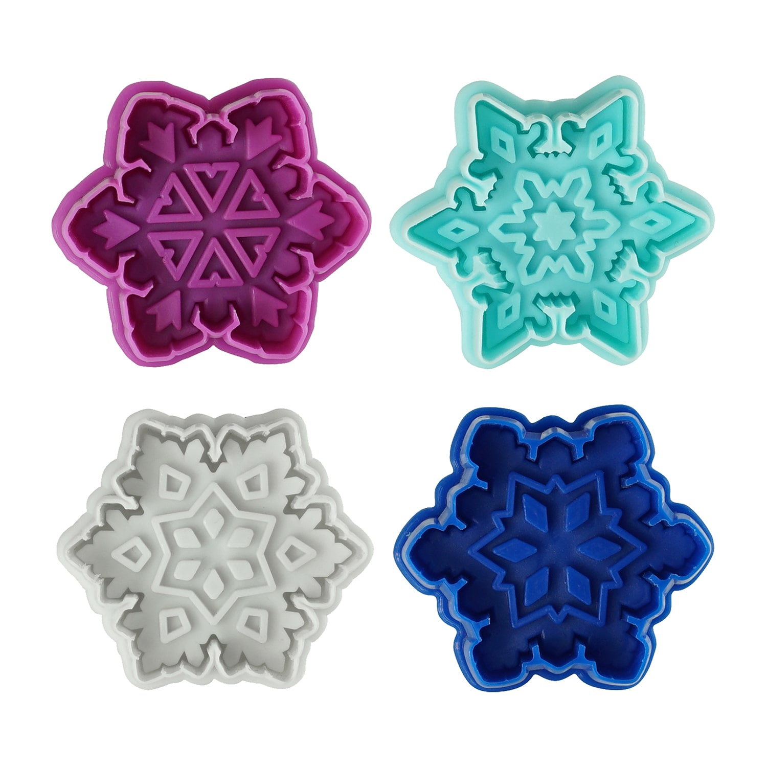 R&M International Llc Winter 8-pc. Pastry Stamper Bundle