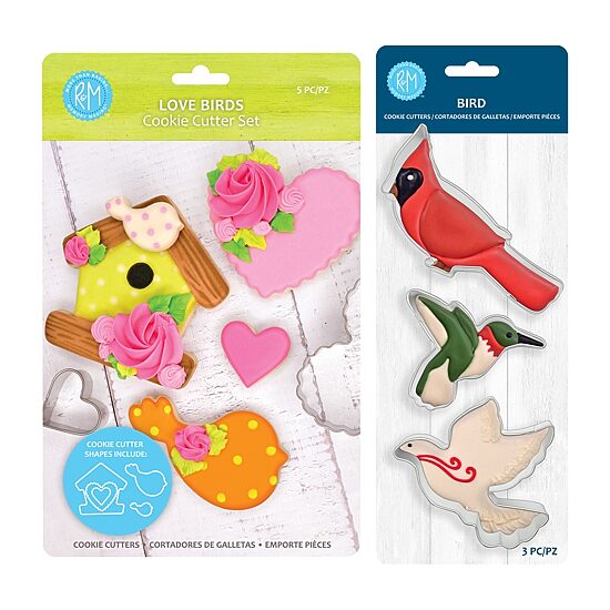 R&M International Llc Birds 8-pc. Cookie Cutter Bundle