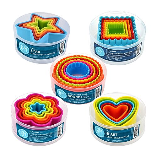 R&M International Llc Assorted Shapes 27-pc. Cookie Cutter Bundle, One Size, Multiple Colors